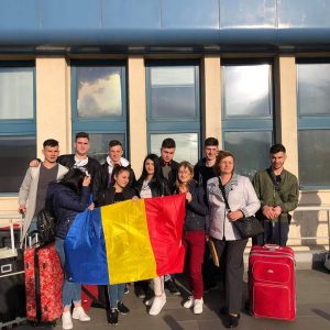 În aeroport